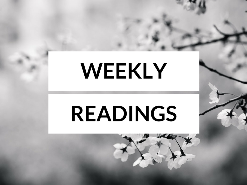 Readings for the Week of 11-17-2016