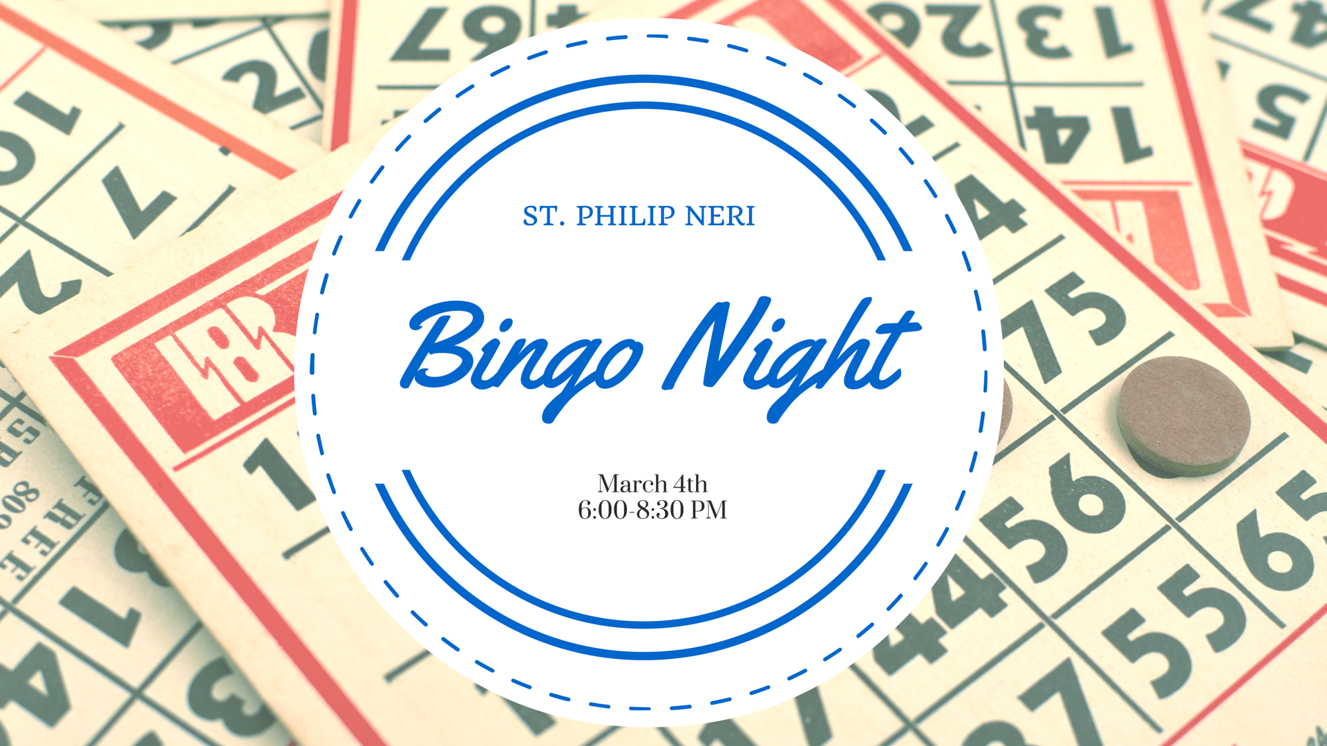 Family Bingo Night Information