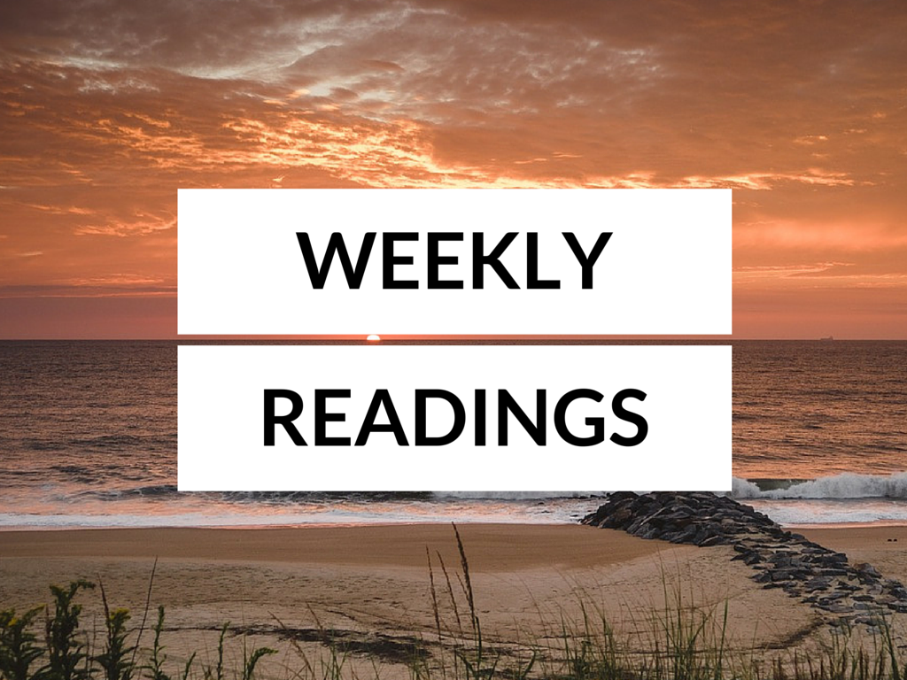 Readings for the Week of 7-24-2016
