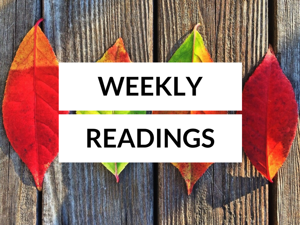 Readings for the Week of 11-20-2016