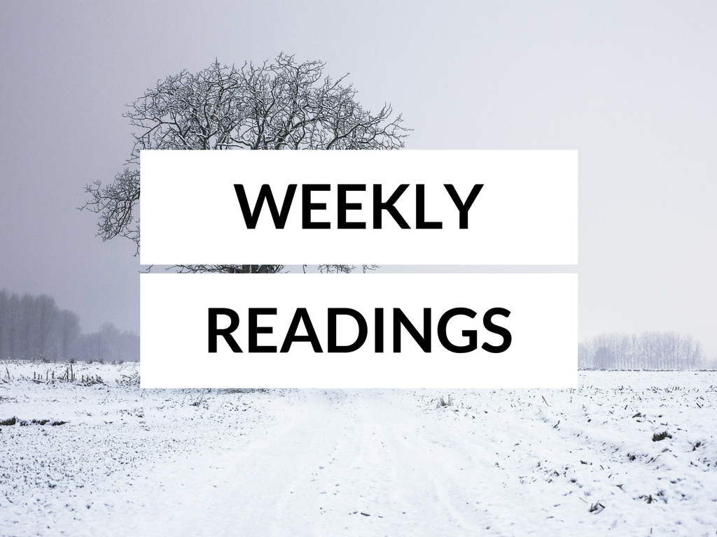 Readings for the Week of 1-22-2017