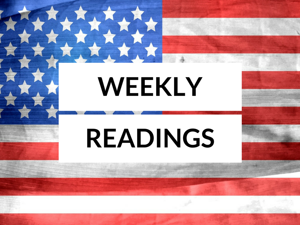 Readings for the Week of 7-2-2017