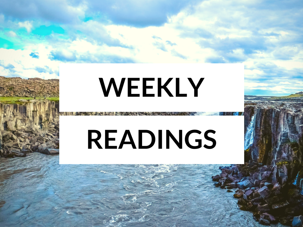 Readings for the Week of 7-16-17