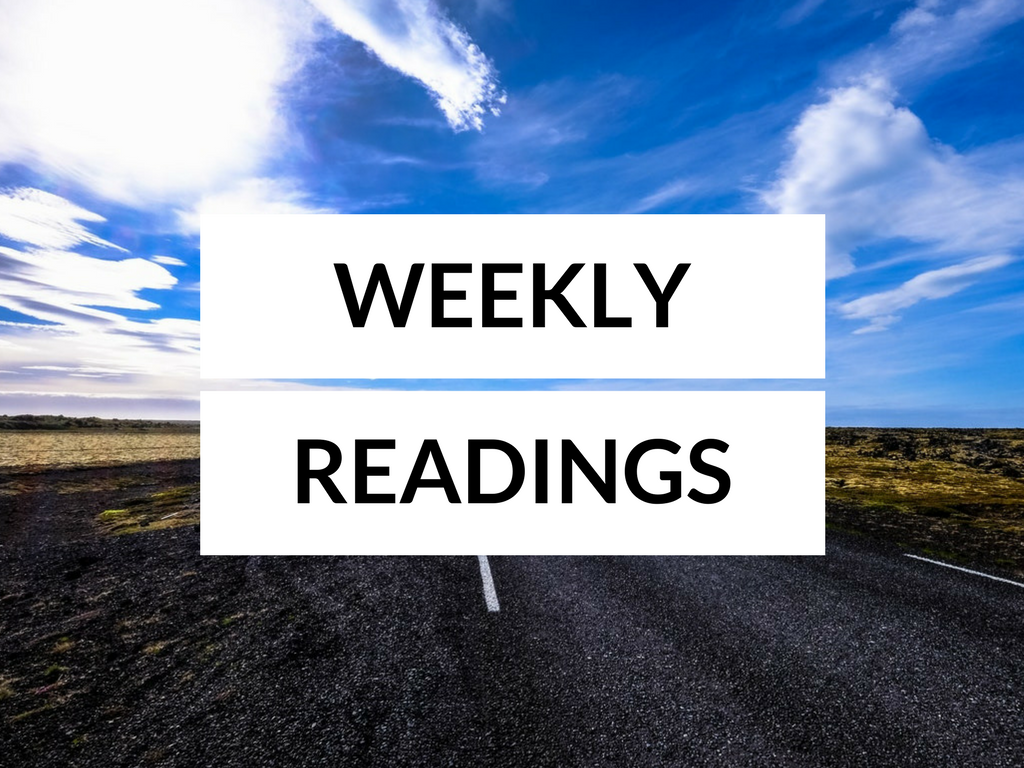 Readings for the Week of 9-17-2017