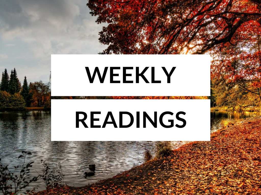 Readings for the Week of 10-15-2017