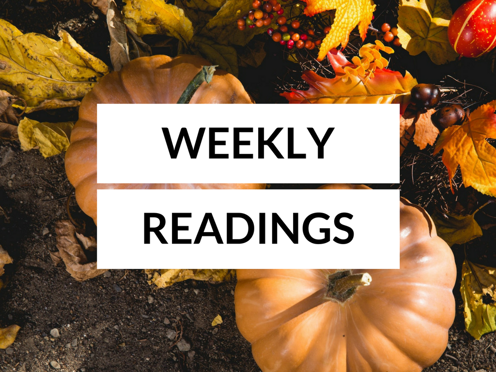 Readings for the Week of 11-19-2017