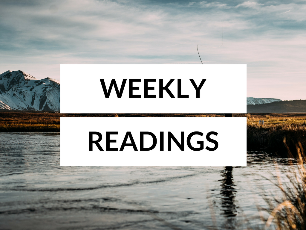 Readings for the Week of 2-25-2018