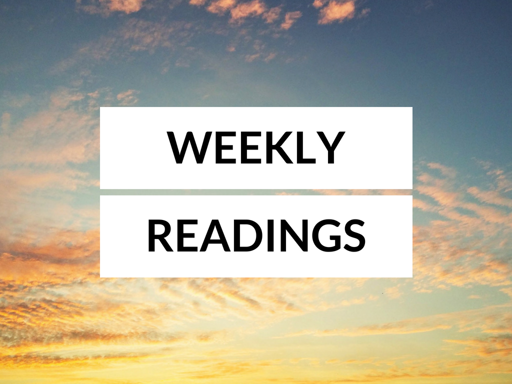 Readings for the Week of 7-1-2018