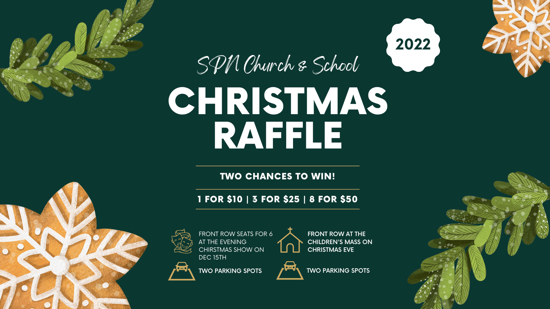 SPN Church & School Christmas Raffle