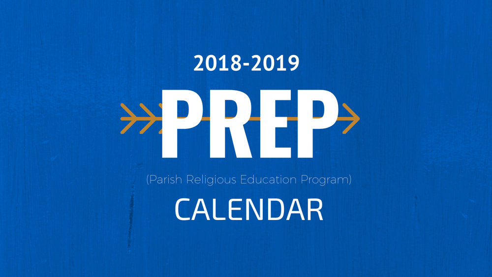 2018-2019 PREP CALENDAR