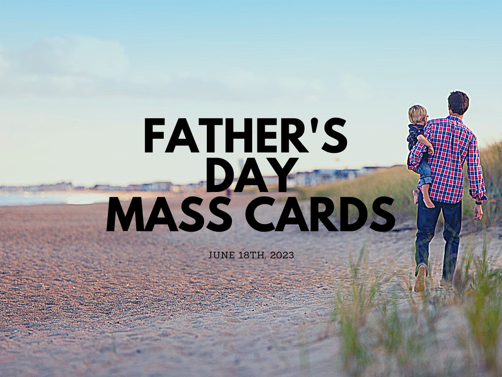 Father's Day Cards Now Available At Back of Church